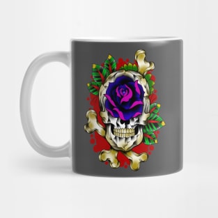 Skull Rose Mug